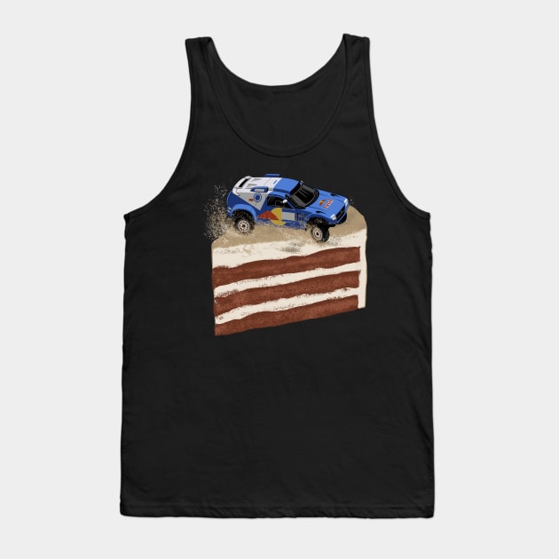 Dessert, Desert Dakar Tank Top by pujartwork